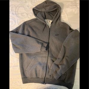 Nike Men’s zip front hoodie sz XL EUC